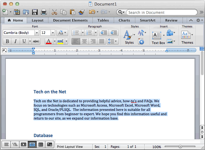 word for mac fix balloon text indent